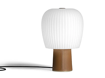 Настольная лампа из blown glass с LED подсветкой POLTRONA FRAU Nymph фабрика POLTRONA FRAU из Италии