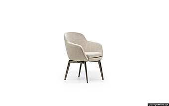 Стул MINOTTI Belt "Dining"  фабрика Minotti из Италии