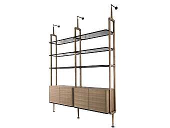 Книжная полка PORADA Aria фабрика PORADA из Италии