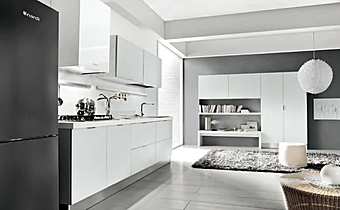 Кухня frontali GLASS vetro satinato opaco