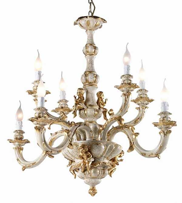 Люстра LORENZON (F.LLI LORENZON) G.778/A/FV/8F CREAZIONI LUMINOSE