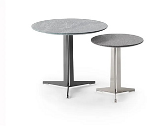 Кофейный столик из натурального камня круглой формы FLEXFORM Fly Кофейный столик из натурального камня круглой формы FLEXFORM Fly фабрика FLEXFORM из Италии