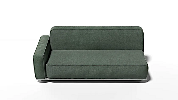 Диван с обитой спинкой на два места из ткани Atmosphera Laguna 21 PF.OUT.LA.MD21 фабрика ATMOSPHERA из Италии. Фото №9