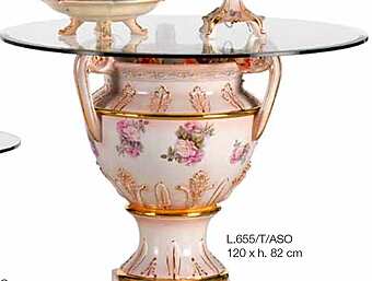 Стол LORENZON Arte e Ceramica L.655/T/ASO Стол LORENZON Arte e Ceramica L.655/T/ASO фабрика LORENZON (F.LLI LORENZON) из Италии