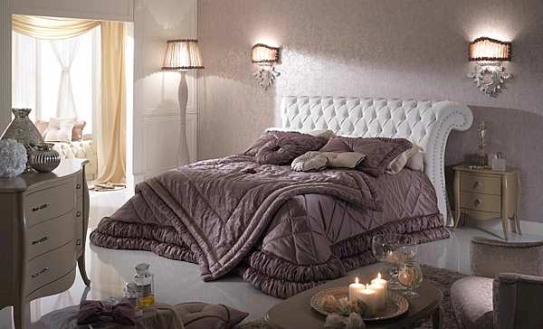 Кровать PIERMARIA etoile con borchie Night collection