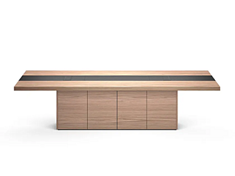 Прямоугольный деревянный стол для встреч Kefa i 4 Mariani фабрика i 4 Mariani из Италии