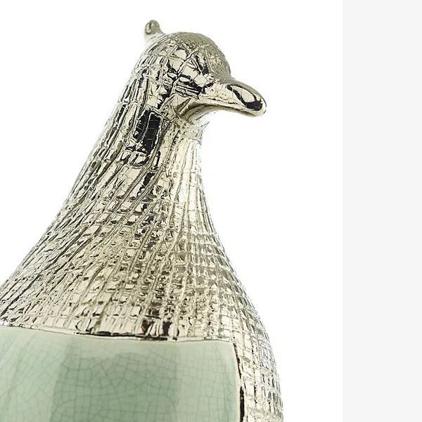 Керамическая скульптура птицы POP MARIONI 00097 фабрика MARIONI из Италии. Фото №3