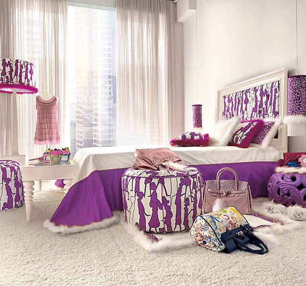 Кровать ALTA MODA Girl and Boy AN01 LISCIA  фабрика ALTA MODA из Италии. Фото №6