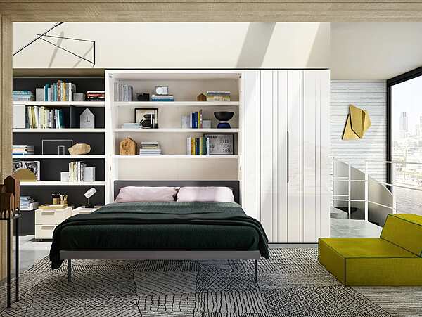 Кровать CLEI Living & Young System PENELOPE 2 BOARD 177 - D.62,3 фабрика CLEI из Италии. Фото №4