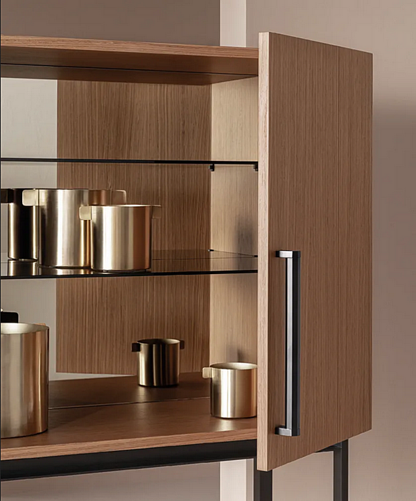МДФ высокий шкаф с дверцами Orlando Light CASAMILANO фабрика CASAMILANO из Италии. Фото №6