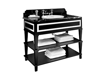 Деревянная консольная раковина с одним умывальником Nottingham 100 Gentry Home фабрика Gentry Home из Италии