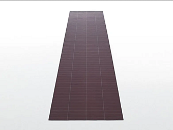 Прямоугольный коврик из фетра PAOLA LENTI Yard T36D06 фабрика PAOLA LENTI из Италии