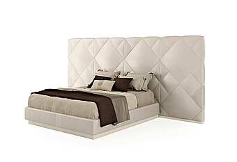 Двуспальная кровать с обитой спинкой BIZZOTTO ITALIA Symphony 486A, 486B, 486C, 486D