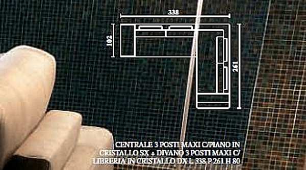 Диван DITRE ITALIA Bijoux фабрика DITRE ITALIA из Италии. Фото №3