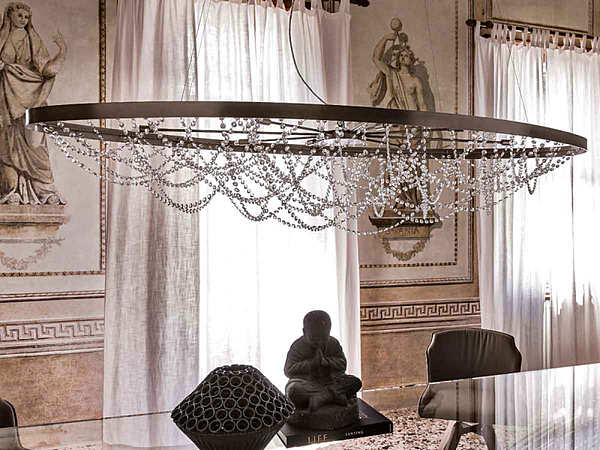 Люстра CATTELAN ITALIA Oriano Favaretto CRISTAL фабрика CATTELAN ITALIA из Италии. Фото №3