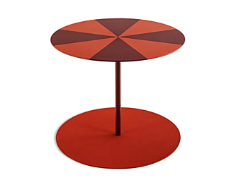 Кофейный столик с detachable круглой столешницей из металла Gong Circus Cappellini GG_1C