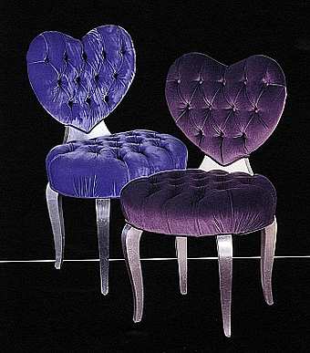 Стул MERONI F.LLI 229S CUO фабрика MERONI 1984 из Италии