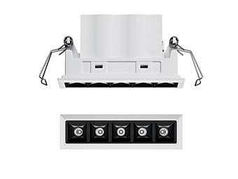Встраиваемый светодиодный спот из литого алюминия для подвесного потолка iGuzzini Laser Blade XS фабрика iGuzzini из Италии