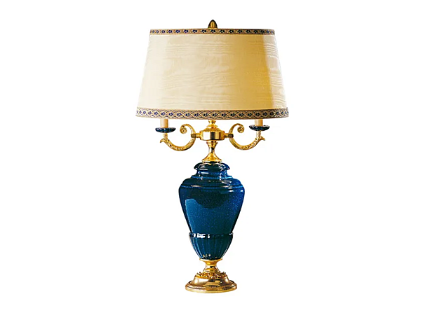 Керамическая настольная лампа Lora MARIONI 01520 фабрика MARIONI из Италии. Фото №1