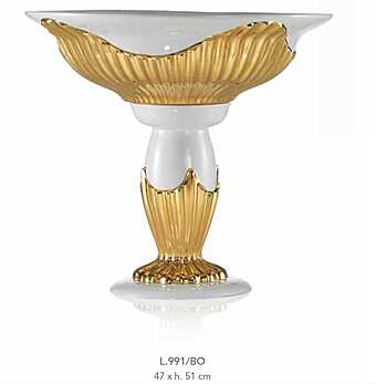 Ваза LORENZON Gem L.991/BO фабрика LORENZON (F.LLI LORENZON) из Италии