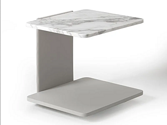 Квадратный боковой столик из мрамора i 4 Mariani Sella фабрика i 4 Mariani из Италии