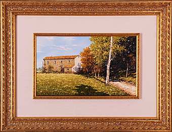 Картина Italy art. 12E Vincent Barzoni Аллея к дому