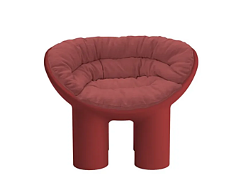 Кресло с обивкой из полиэтилена и подлокотниками Driade Roly Poly Кресло с обивкой из полиэтилена и подлокотниками Driade Roly Poly фабрика Driade из Италии