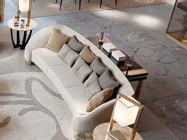 Диван на три места с тканевой обивкой BIZZOTTO ITALIA Infinity 6052 фабрика Bizzotto Italia из Италии. Фото №6