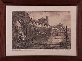 Картина Italy art. AG7-3 Veduta delle antiche Sostruzioni fatte da Tatquinio
