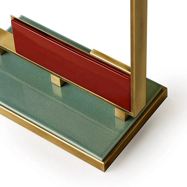 Бронзовая настольная лампа Sunset Alta MARIONI 02911 фабрика MARIONI из Италии. Фото №2