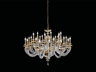 Люстра с кристаллами Сваровски Atalia L12 6 6 Euroluce Lampadari фабрика EUROLUCE LAMPADARi из Италии