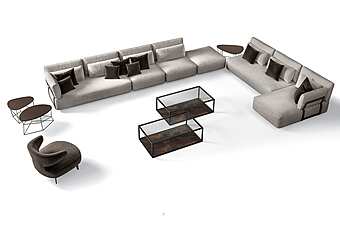 Модульный Диван EGO ZEROVENTIQUATTRO Comma EGD101-SX фабрика EGO ZEROVENTIQUATTRO из Италии