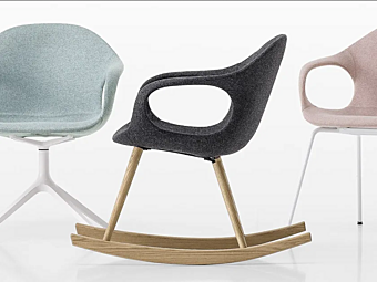 Кресло с подлокотниками из ткани Kristalia Elephant 05ELE93 фабрика Kristalia из Италии