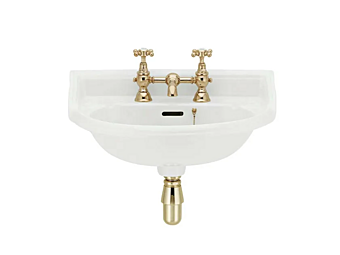 Настенный умывальник из фарфора в викторианском стиле Gentry Home фабрика Gentry Home из Италии