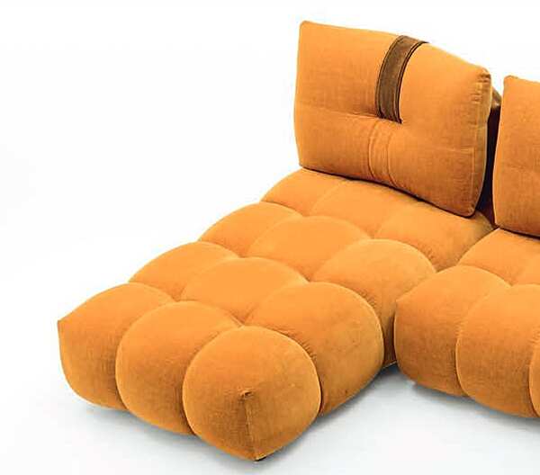 Шезлонг с мягкой спинкой из ткани AERRE ITALIA Shinobi SHINOB   M01F0 фабрика AERRE ITALIA из Италии. Фото №1