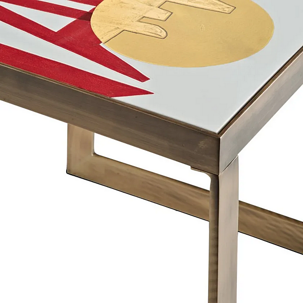 Прямоугольный кофейный стол из дерева MARIONI  Carousel 02872 фабрика MARIONI из Италии. Фото №4