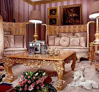 Стол журнальный ASNAGHI INTERIORS L13204 фабрика ASNAGHI INTERIORS из Италии