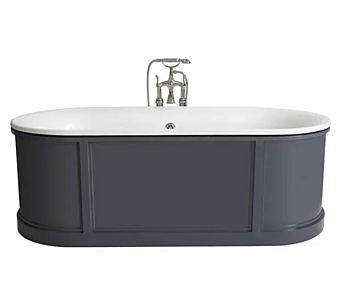 Овальная ванна из чугуна Gentry Home Новая Канада фабрика Gentry Home из Италии
