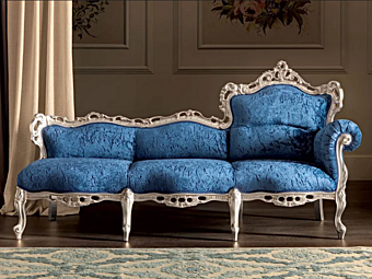 Диван с обитой спинкой из ткани MODENESE GASTONE 11422 фабрика MODENESE GASTONE из Италии