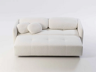 Диван-кровать из ткани с мягкой спинкой Liu Jo Living Collection Verto