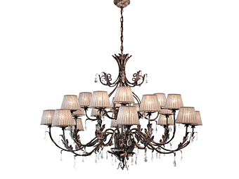 Металлическая люстра Hamilton Abrissi 10879 фабрика ABRISSI из Италии