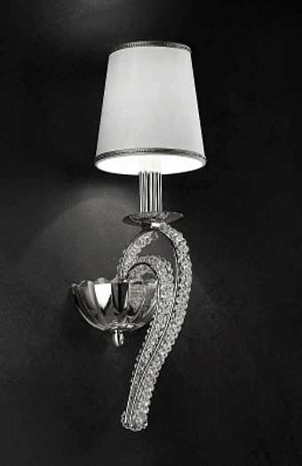 Бра MASIERO (EMME PI LIGHT) LUXURY cristalry Silver / A1