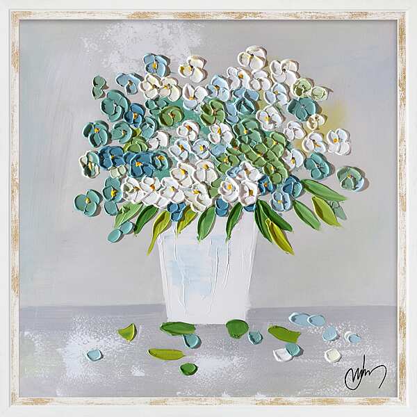 Картина итальянского художника, холст, масло Dipinto art. w417 60×60 фабрика BUBOLA&NAIBO из Италии. Фото №1