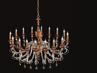 Люстра с кристаллами Сваровски Elsa Special Edition L16 Euroluce Lampadari фабрика EUROLUCE LAMPADARi из Италии