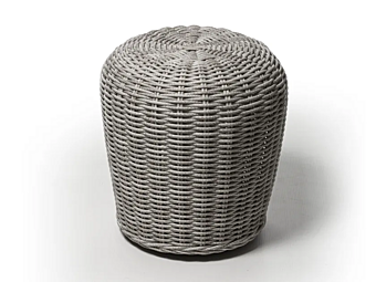 Садовый боковой столик из смолы Gervasoni Panda 13 фабрика Gervasoni из Италии