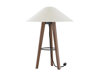 Настольная лампа из стали и дерева LIGNE ROSET MELUSINE 10073060-10073070 фабрика LIGNE ROSET из Италии