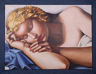 Картина Italy art. 307 ТАМАРА ДЕ ЛЕМПИЦКА Спящая КИЗЕТТА