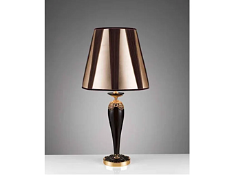 Настольная лампа из кристаллов с макраме Euroluce Lampadari Macrame LG1 фабрика EUROLUCE LAMPADARi из Италии