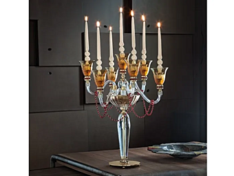 Подсвечник с кристаллами Сваровски Claire Euroluce Lampadari Подсвечник с кристаллами Сваровски Claire Euroluce Lampadari фабрика EUROLUCE LAMPADARi из Италии