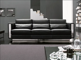 Диван с мягкой спинкой из ткани MitoHome Apa фабрика MitoHome из Италии